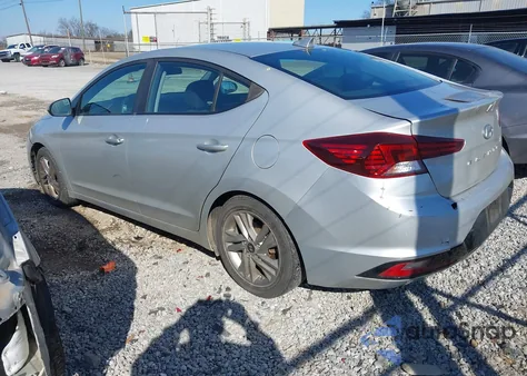 2019 Hyundai Elantra Sel z USA, uszkodzony, nr VIN 5NPD84LF8KH430124